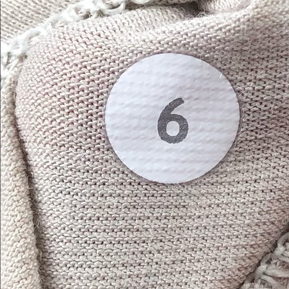 Lululemon Wholehearted Tank 6 Built In Bra Luon Milky Way - Picture 9 of 9